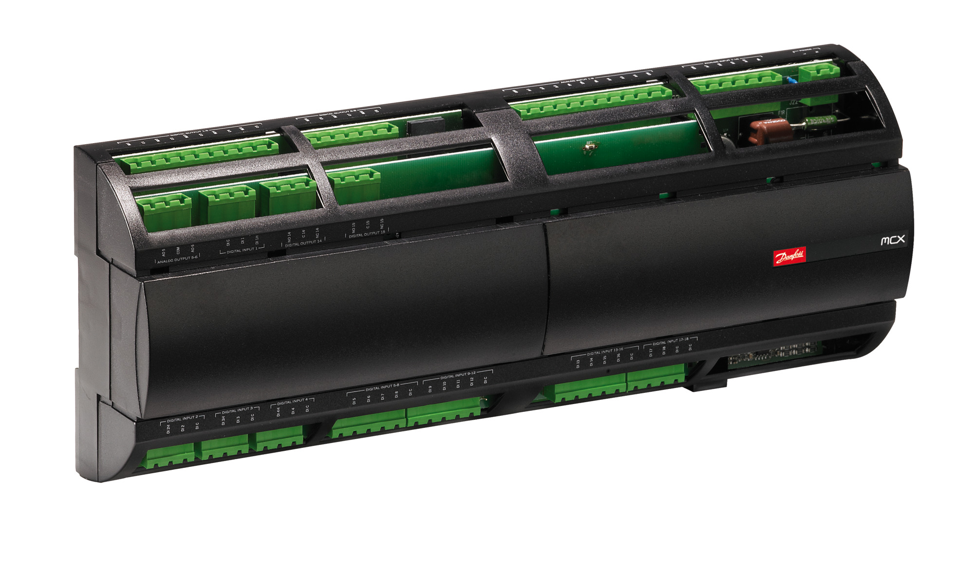 Valdiklis elektroninis DEL MCX15B 24V RS485 I/12 Valdiklis elektroninis DEL MCX15B 24V RS485 I/12