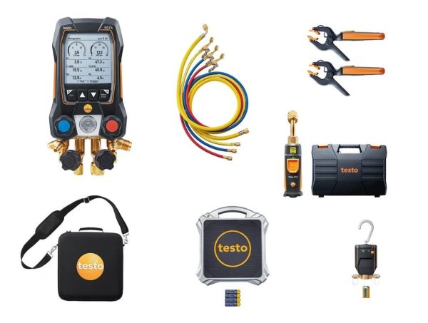 Rinkinys Testo 557s - skaitmeninis 4 krypčių kolektorius