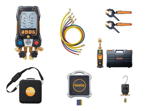 Rinkinys Testo 570s -  skaitmeninis 4 krypčių kolektorius