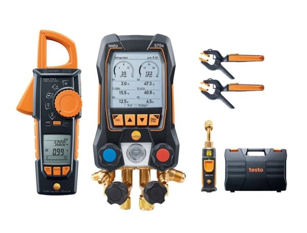 Rinkinys Testo 570s -  skaitmeninis 4 krypčių kolektorius